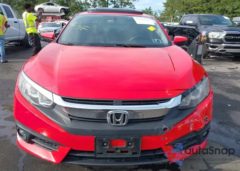 2017 Honda Civic Ex-L from USA, damaged, VIN 2HGFC1F77HH659441